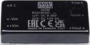 Mean Well RSDW Power Supply Converter RSDW60G-24 60W 2.5A