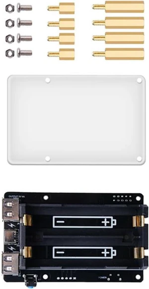 Durable W/RTC Power 18650 Battery Module UPS Mobile Power Expansion Board for Raspberry Pi 4B/3B+/3B Durable W/RTC Power 18650 Battery Module UPS Mobile Power Expansion Board for Raspberry Pi 4B/3B+/3B