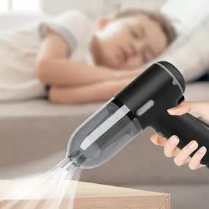 Vacuum Cleaner, Small Handheld Vacuums,USB Charging Lithium Lon Busters for Keyboard,Computer,Hairs,Car Interior & Other Crevices Cleaning Save 50% off