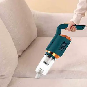 _Mega Brand 2-in-1 Cordless Vacuum Cleaner, Quiet & Powerful Rechargeable Handheld Stick Vac for Home Cleaning