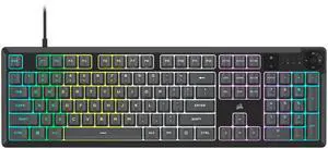 _Mega Brand K55 CORE RGB Full Size USB Gaming Keyboard with Safety Leaflet, Black & Gray
