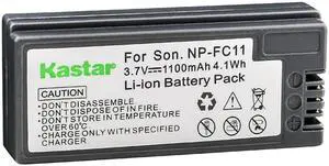 _Mega Brand 1-Pack NP-FC11 Battery 3.7V 1100mAh Replacement for Sony NP-FC11 NP-FC10 Battery, Sony BC-VC10 Charger, Sony Cybershot DSC-P8L, Cybershot DSC-P9 Camera