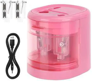 _Mega Brand Electric Pencil Sharpener, Double Hole