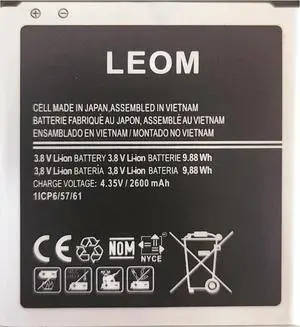 _Mega Brand EB-BG530CBU EB-BG530CBZ Replacement Battery for Galaxy Grand Prime SM-G530, Galaxy J3 Prime J327A, J327T, J337A, J337T.