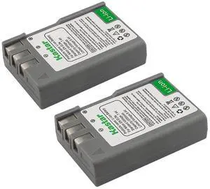 _Mega Bra 2-Pack EN-EL9a Battery Replacement for Nikon EN-EL9 EN-EL9a Battery, Nikon D5000 SLR Digital Camera, D40 SLR Digital Camera, D40X SLR Digital Camera, D60 SLR Digital Camera, D3000 SLR Camera