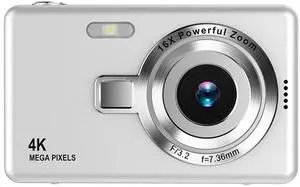 _Mega Brand Digital Camera 1080P HD - 16X Zoom Compact Photography Camera with 48MP Sensor - Digital Camera 1080P HD Photography 2.4 inch LCD 48MP Electronic Stabilization 16X Digital Camera CCD