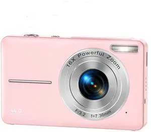 _Mega Brand 1080P Digital Camera 44MP 16X Digital Zoom Compact Point and Shoot Camera Portable Small Camera Starter Camera for Teens Students Boys Girls Seniors