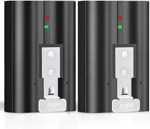 _Mega Brand 2-Pack V4 Battery for Doorbell 2/3/4 Camera, Video Doorbell 3 Plus, Spotlight Cam - 3.65V 6040mAh Rechargeable Upgraded Lithium-Ion Battery Packs