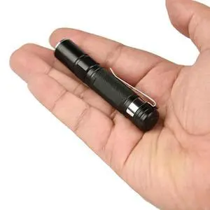 _Mega Brand Mini LED Tactical Flashlights with Clip,3 inch Zoomable Bright Flashlight High Lumen,Pocket-Size Penlight,Small Portable Waterproof Pen Flash Light for Camping,Portable Mini Flashlight
