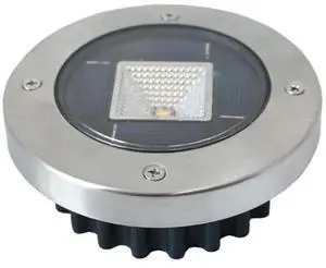 _Mega Brand Solar Deck Lights Driveway Dock LED Light Solar Powered Outdoor Waterproof Road Markers for Step Sidewalk Stair Garden Ground Pathway Yard