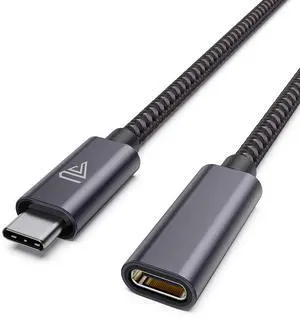 USB C Extension Cable (20Gbps/240W/3.3Ft), _Mega Brand USB 3.2 Type C 3.1 Male to Female Extension Charging & Sync for iPhone 16 15 Pixel PSVR2 MacBook Air Pro/New iPad Dell XPS Surface Book and More