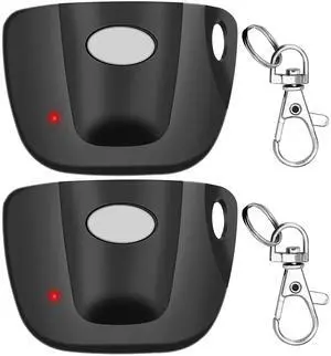 _Mega Brand f2-Pack 300MHz 10 dip Switch for Multicode Garage Gate Door Opener Remote Control, Replacement for 3089,3070,3060,308911,MCS308911,MCS306010,MCS3070 Gate Clicker with Keychain.