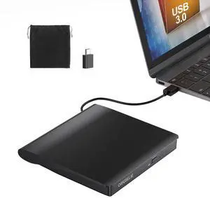 _Mega Brand External CD/DVD Drive for Laptop, USB 3.0 CD Burner +/-RW CD ROM External DVD Drive Portable DVD Player for Laptop Desktop PC Apple Mac Windows 11/10/8/7/XP Linux OS