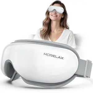 _Mega Brand Eye Massager with Heat & Bluetooth Music, Birthday Gifts for Women, Reduce Eye Strain, Headache Relief and Improve Sleep, Eye Care Device for Migraine