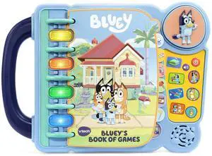 _Mega Brand Bluey Bluey's Book of Games Baby and Toddler Toys