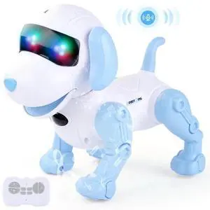 _Mega Brand Robot Dog RC Robot Toys for Kids, Programming Singing Dancing Remote Control Smart Robot for Boys Girls Ages 3+ Birthday Christmas Gift