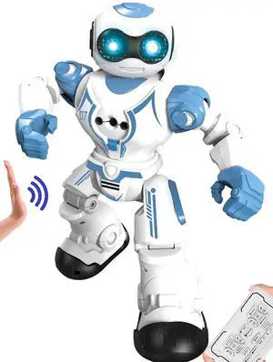 _Mega Brand RC Robot Toys for Kids, Gesture Sensing Programmable Remote Control Smart Robot for Age 3 4 5 6 7 8 Year Old Boys Girls Birthday Gift