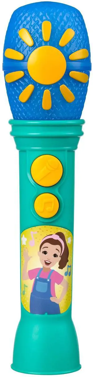 _Mega Brand Sing Along Microphone, Includes Built-in Music and Lights, Children Ages 18+ Months