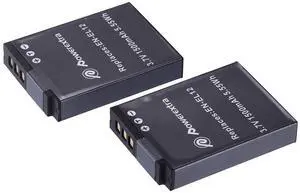 _Mega Brand 2 x EN-EL12 Battery Compatible with Nikon Coolpix A1000, B600, AW100, AW110, P300, S630, S640, S6000, S6100, S6150, S6200, S6300, S8000, S8100, S8200, S9050, S9100, S9200, S9300, S9500