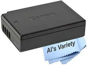 _Mega Brand LP-E10 Lithium-Ion Battery Pack for_Mega Brand EOS Cameras including EOS Rebel T100, T3, T7, T6, T5, EOS 4000D, 1200D, 2000D, 1500D Cameras (Bulk Packaging), Black, ALS-LPE-10-711241