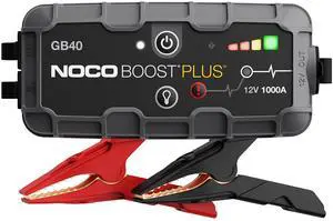 _Mega Brand Boost GB40: 1000A UltraSafe Jump Starter  12V Lithium Battery Booster Pack, Portable Jump Box, Power Bank & Jumper Cables - for 6.0L Gas and 3.0L Diesel Engines