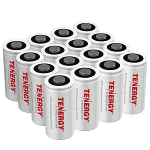 _Mega Brand Premium 16 Pack NonRechargeable CR123A 3V Lithium Battery, 1600mAh Primary Battery for Arlo Cameras, Photo Lithium Batteries, Security Cameras, Smart Sensors, and More