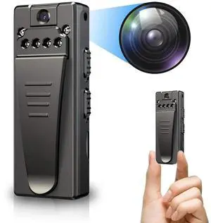 _Mega Brand 1080P HD Body Camera, Body Camera with Audio and Video Recording, Wearable Action Body Cam with 180° Rotating Lens, Portable Camera for Camping, Traveling, Walking, outdoor sports