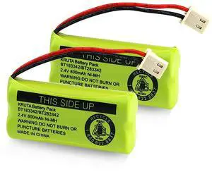 _Mega Brand BT183342 BT283342 BT166342 BT266342 BT162342 BT262342 Battery Compatible with VTech CS6114 CS6419 CS6719 AT&T EL52300 CL80112 VTech CS6719-2 Cordless Handsets