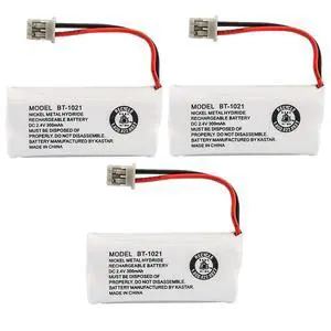 _Mega Brand New Genuine OEM _Mega Brand BT-1021 BBTG0798001 Cordless Handset Rechargeable Battery (3-Pack)