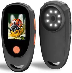 _Mega Brand Handheld Digital Microscope with 2.0 Inch IPS Color Screen,Portable Magnifying Glass for Kids,500x Magnification,8 Adjustable 3-Level LED Lights,USB Compatible with PC Windows and Mac OS
