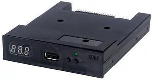 _Mega Brand SFR1M44-U100 3.5 Inch 1.44MB USB SSD Floppy Drive Emulator Black