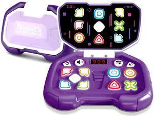 _Mega Brand Fast Push Puzzle Game for Kids Age 3-12, Light Up Brain & Memory Games Electronic Handheld Pop Fidget Games Toys for Boys Girls Birthday Gifts for 6 7 8 9 10Years Old Kids Teens (Purple)