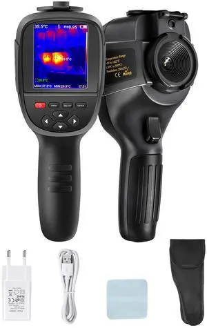 _Mega Brand Thermal Camera 256X192 IR Pixels Upgraded Thermal Imaging Camera Dual-Light Fusion,-4 to 1022°F Handheld Thermal Imager,Infrared Camera for HVAC Leak Detection,Car Maintenance