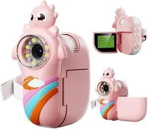 _Mega Brand Kids Handheld Digital Microscope With Photo and Video Functions, 2'' LCD Screen - Educational Science Christmas Birthday Gifts for Over 3 Years Old - Pink