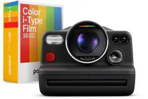 _Mega Brand I-2 Instant Camera Bundle with Color i-Type Film Double Pack (16 Photos) - Full Manual Control, app Enabled Analog Instant Camera with _Mega Brand sharpest 3-Element Lens (6444)