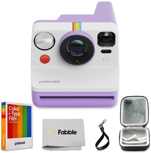 Now Generation 3 I-Type Instant Camera (Purple) Bundle with Color I-Type Film (8 Exposures), Hard Protective Case, and Wrist Strap Now Generation 3 I-Type Instant Camera (Purple) Bundle with Color I-Type Film (8 Exposures), Hard Protective Case, and Wrist Strap