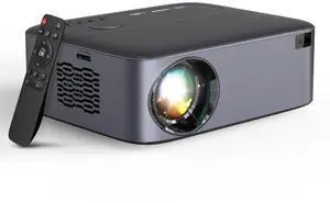 _Mega BrandElectric FocusNative 1080P Projector with WiFi and Bluetooth, 4K Support Projector with Zoom Function, Outdoor Movie Projector for Phone/Laptop/TV Stick/DVD/USB/HDMI