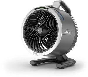 _Mega Brand FlexBreeze HydroGo FanUltra-powerful portable fan with indoor + outdoor mist. Corded & cordless, long lasting battery, 5 speeds, evaporative misting, Grey, FA052