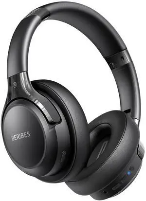 _Mega Brand Bluetooth Headphones Over Ear, 65H Playtime and 6 EQ Music Modes Wireless Headphones with Microphone, HiFi Stereo Foldable Lightweight Headsets, Deep Bass for Home Office Cellphone PC Ect.