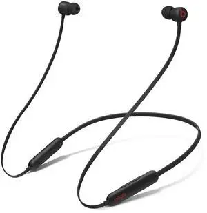 _Mega Brand Flex Wireless Earbuds - Apple W1 Headphone Chip, Magnetic Earphones, Class 1 Bluetooth, 12 Hours of Listening Time, Built-in Microphone - Black