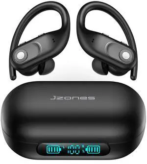 _Mega Brand Wireless Earbuds Bluetooth Headphones 130Hrs Playtime with 2500mAh Wireless Charging Case LED Diaplay Hi-Fi Waterproof Over Ear Earphones for Sports Running Workout Gaming