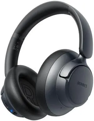 _Mega Brand Upgraded Hybrid Active Noise Cancelling Headphones with Transparent Modes,70H Playtime Bluetooth Headphones Wireless Bluetooth with Mic, Deep Bass,3.5MM Cable,Soft-Earpads,