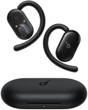 _Mega Brand V20i by Anker Open-Ear Headphones, Adjustable Ear Hooks, Ultra-Comfort, Snug Fit, Powerful Sound, Clear Calls, IP55, 36H Playtime, Bluetooth 5.4 Wireless Earbuds, Multipoint Connection