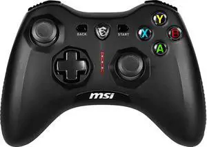 _Mega Brand Force GC30V2 Wireless Gaming Controller, Dual Vibration Motors, Dual Connection Modes, Interchangable D-Pads, Compatible with PC & Android, Black