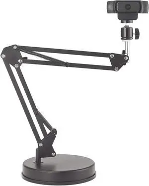 _Mega Brand Webcam Stand,Camera Mount 22 Inch Suspension Boom Scissor Arm Stand,for Webcam C925e C922x C922 C930e C930 C920 C615,Hero 8/7/6/5,Ultra/Pro/Pro 2/Pro 3/Brio 4K,DSLR Camera