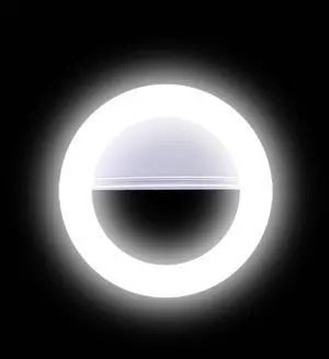 _Mega Brand Clip On Webcam Ring Light for Computer/Laptop Monitor Video Conferencing Lighting Selfie,Circle,Meeting,Video Calls Web Cam Light Rechargeable