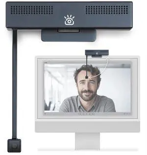 _Mega Brand Pro 4K HD Webcam with Eye Contact, Noise Cancelling Mic, Plug and Play USB for Mac & PC Zoom Certified, Works with Teams, Meet, Streaming, and Video Calls