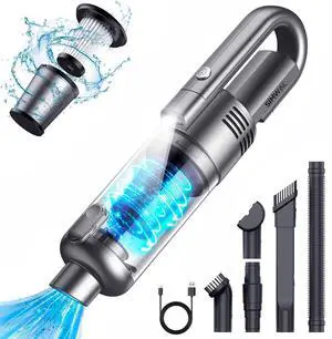_Mega Brand Handheld Car Vacuum Cleaner Cordless:9500PA Suction Portable Lightweight Hand Held Vacuum-Large Capacity Battery Last Long Wireless Mini Vacuum with LED Light for Home Office Cleaning