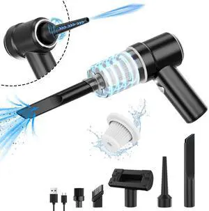 _Mega Brand Handheld Vacuum Cordless Rechargeable,13000pa Car Vacuum Portable Cordless,Type-C Lightweight Mini,High Power Car Vacuum Cleaner with LED Light for Car Home Pet Hair