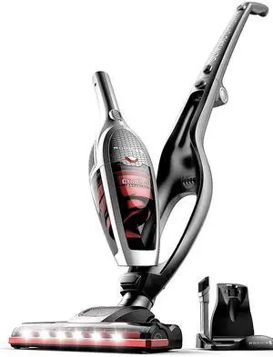 _Mega Brand SlimVac Cordless Vacuum Cleaner for Home  2200mAh Battery, High Suction Power, Lightweight 2-in-1 Handheld with Bagless Filter, 6 LED Headlights and Auto Recharge Station - Vincent